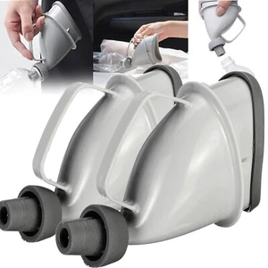 2PCS Female Male Portable Urinal Device Pee Urinal Toilet Car Travel Emergency - Picture 1 of 11
