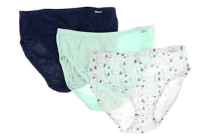 Jockey Women's 187273 Comfies Cotton Brief 3 Pack Multi Color panties sz 8 - Picture 1 of 1