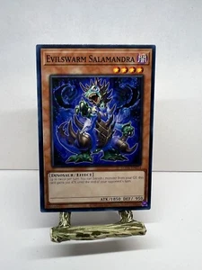 YuGiOh TCG Evilswarm Salamandra EGO1-DE014 Konami Karte - Bild 1 von 4