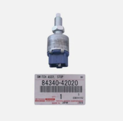 TOYOTA GENUINE AVALON CAMRY TUNDRA ES300 GS LX470 STOP LAMP SWITCH 84340-42020 - Image 1 of 4