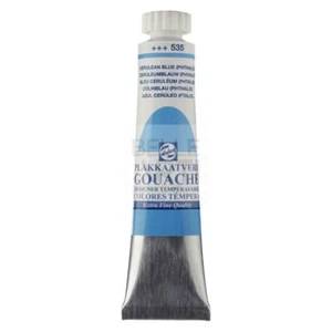 TEMPERA EXTRA FINO GOUACHE DA 20ml 535 AZUL CERULEO FTALO - Imagen 1 de 3