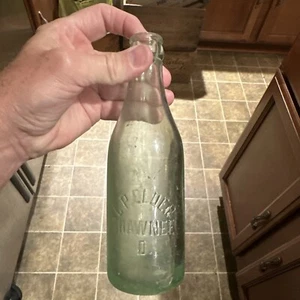 C. P. Elder Embossed Soda Bottle Shawnee Ohio OH - Picture 1 of 12
