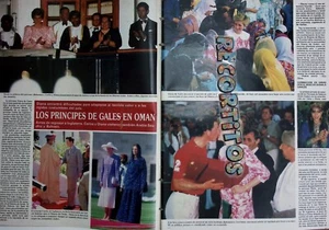 clippings 2441 lady di diana de gales en oman - Picture 1 of 2