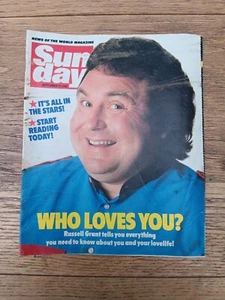 Russell  Grant Sun News Of The World Magazine September 15th 1985 Emma Samm Gift - Bild 1 von 8