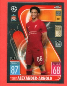 (B10) CHAMPIONS LEAGUE CHROME 2021-22 -Topps- Card 32 - A. ARNOLD - LIVERPOOL - Picture 1 of 1
