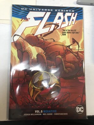 The Flash Vol.5: Negative (2018) DC Comics TPB SC J.Williamson Foto 1 de 3