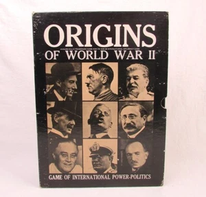 Avalon Vintage Bookcase Game ORIGINS of WW2 Strategy International Politics War - Picture 1 of 6
