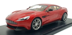 Autoart 1/18 Scale Diecast 70249 - Aston Martin Vanquish - Volcano Red - Picture 1 of 5