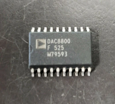 (5 Pcs) Analog Devices AD DAC8800F, DAC 8-CH 8-bit SOIC-20 DAC - Image 1 of 3