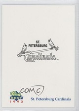 1992 Classic Best St Petersburg Cardinals St Petersburg Cardinals Team #STPC
