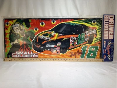 Bobby Labonte #18 Small Soldiers NASCAR WinCraft Wall Sign 35.5"x15.5" Licensed - Image 1 of 4