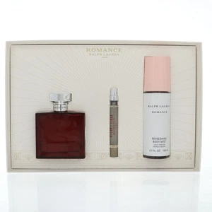 Romance Intense by Ralph Lauren Gift Set for Women 3 Piece Gift Set - 3.4 Oz - Picture 1 of 1