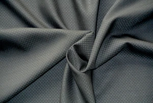 GRAU RAUTENGEWEBE REINE WOLLE DELUXE SCHNEIDEREI MADE IN ITALY FÜR DIOR E89 - Bild 1 von 11