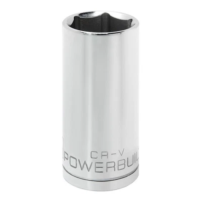 Powerbuilt 1/2 Inch Drive x 1-1/16 Inch 6 Point Deep Socket - 648217 - Image 1 of 4