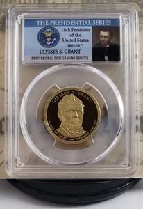 Dólar Serie Presidencial 2011-S - Ulysses S. Grant - PCGS PR70DCAM - Tops 7874 - Imagen 1 de 6