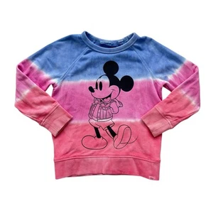 Gap x Disney Mickey Mouse Tie Dye Sweatshirt Size 5T - Picture 1 of 4