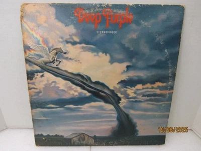 Deep Purple Stormbringer Warner Purple Records PR 2832 1974 1st Press Vinyl LP - Image 1 of 4