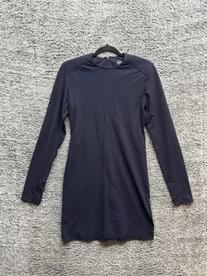 ALEXANDER MCQUEEN Navy Mini Dress Medium Long Sleeve  Size 40 - Image 1 of 4