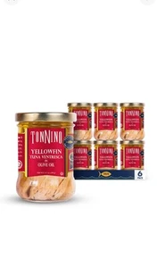 Tonnino Yellowfin Tuna Ventresca in Olive Oil 6.7 oz. Jars *Pack of 6 Exp:08/28 - Picture 1 of 3