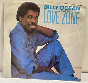 B13 Billy Ocean: Love Zone, 1986 Jive Records JS 1-9510 - Pop 7" 45 RPM Single - Picture 1 of 4