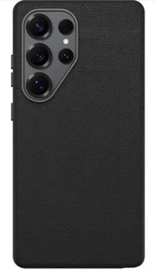 Otterbox Symmetry Samsung S25 Ultra Cactus leather Case - Noir Ash Black - Picture 1 of 6