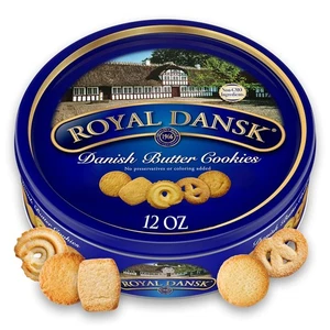 Royal Dansk Danish Cookie Selection, No Preservatives or 12 Ounce (Pack of 1)  - Picture 1 of 8