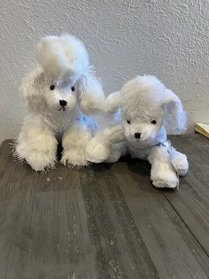Webkinz & Lil Kinz White Poodle Lot of 2 NEW Plush Sealed, Unused Codes - Image 1 of 4