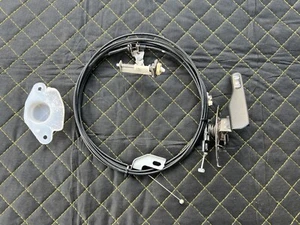 1995-1998 Nissan 240sx S14 Fuel Gas Trunk Release Lever Assembly Zenki Kouki - Picture 1 of 3