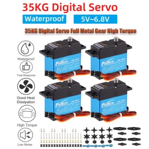 Servo digital impermeable DS3235 35KG Metal Gear para coches de radiocontrol de 1/8 1/10 1/12 Reino Unido NUEVO - Imagen 1 de 34