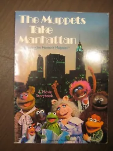 The Muppets Take Manhattan Jim Henson's Muppets Movie Picture Book Novel TPB - Picture 1 of 5
