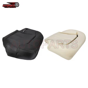 Funda de asiento inferior y cojín de espuma negra Silverado LH para 1999 2000 2001 2002 - Imagen 1 de 17