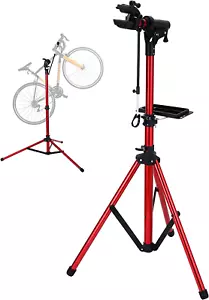 Bike Stand (Max 66Lbs) Aluminum Bike Repair Stand Home Bicycle Mechanics Mainten - Picture 1 of 8