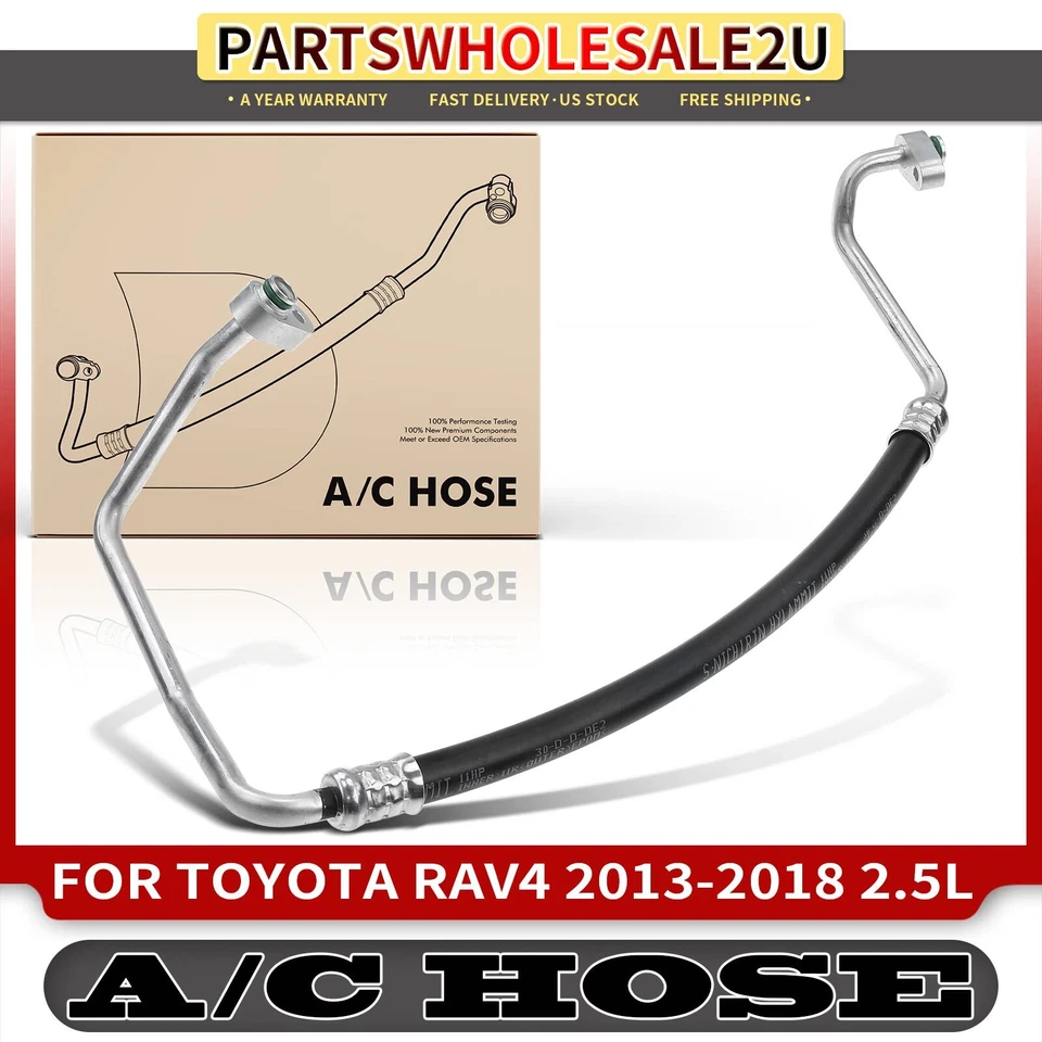 A C 放电软管组件适用于丰田 RAV4 2013 2014 - 2018 L4 2.5L 887030R040 — 第 1/4 张图片