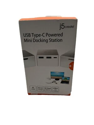 j5create usb type-c powered mini docking stations-new in packages Factory Sealed - Image 1 of 2