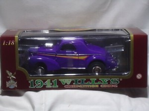 1:18 Road Legends 1941 Purple special edition Willys Competition Coupe