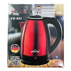 1,8 L Edelstahl Wasserkocher Teekocher Wasserkessel Tee Kabellos Kettle 1500W - Bild 1 von 6