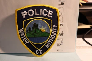 police patch STATE POLICE CONNECTICUT WATER AUTHORITY - Picture 1 of 1
