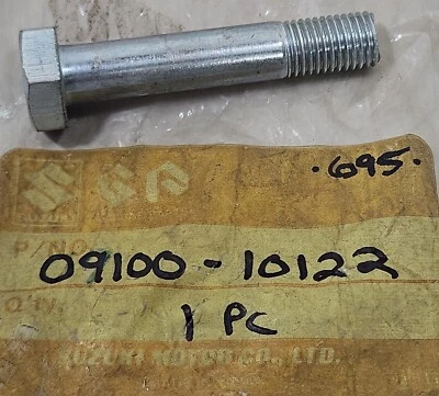 Nuevo de Lote Antiguo Genuino Suzuki RS175 RM100 RM125 RM250 RM400 RM Perno de Fábrica OEM 09100-10122 Foto 1 de 2