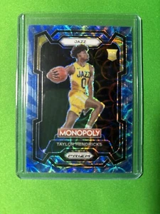 Taylor Hendricks 2023-24 Panini Prizm Monopoly Blue Boardwalk Tiger #86 SSP - Picture 1 of 2