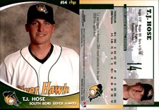 T.J. Hose 2009 Grandstand Midwest League Eastern Division All-Stars #NNO Card