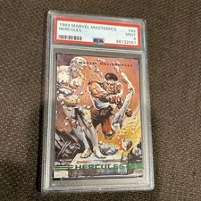 1993 SkyBox Marvel Masterpieces HERCULES #82 PSA 9 MINT
