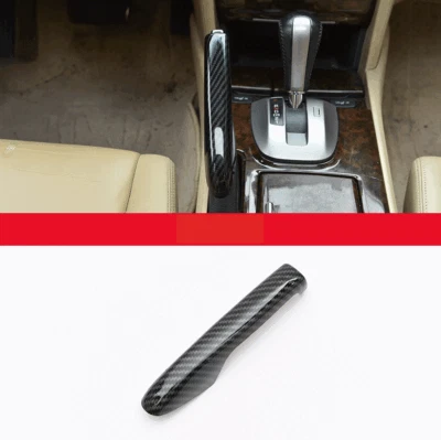 Moldura de freno de mano consola central de fibra de carbono para Honda Accord Crosstour 2008-2012 Foto 1 de 4