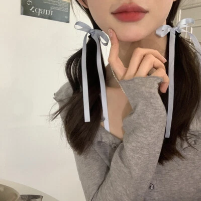 Ribbon Bow Hair Clip For Women Girls Hairpin Hair Jewelry /? *? - Image 1 of 4