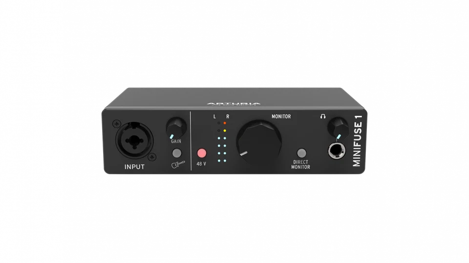 ARTURIA ARTMF1B MINIFUSE 1 BLACK SCHEDE AUDIO USB - Immagine 1 di 1