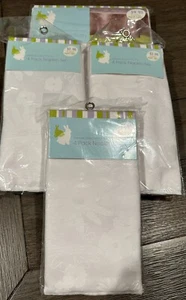 NEU Domask Daisy weiß Blumendruck 60x84 längliche Stofftischdecke mit 12 Servietten - Bild 1 von 7