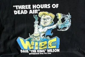 WIBC Radio 1070 AM Q95 Bob Tom Dave The King Wilson Signed Autographed XL Shirt - Picture 1 of 1