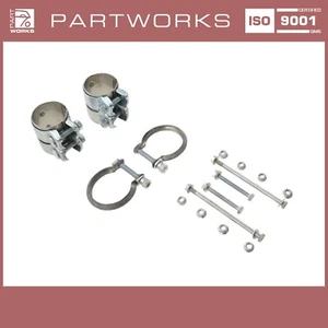 Montagesatz Auspuff für PORSCHE 996 Carrera Halter Schellen Endschalldämpfer - Bild 1 von 7