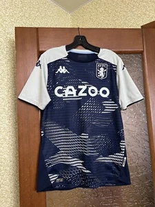 2021/22 KAPPA ASTON VILLA PLAYER EDITION TRAINING SOCCER JERSEY FOOTBALL SHIRT L - Picture 1 of 14