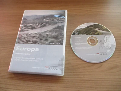 Navi Navigation DVD Karte Europe Deutschland 2015 AUDI A6 4F A8 4E 4G0060884Q - Bild 1 von 4