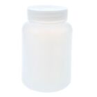  (R) Labor Chemikalienlager Case Weisse Plastik Weithalsflasche 500 ml   8529
